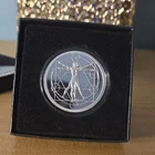 Silver Shield 2020 Vitruvian Man 1 oz .999 Fine Silver Proof Round Minimintage