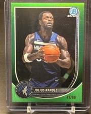 2025-26 Bowman Julius Randle Green /99!! 