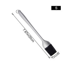 Silicone Basting Brush BBQ Grill Oil Sauce Brush Stainless Steel Handle Oil Brus