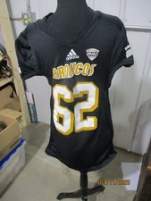 Western Michigan Broncos Game Used Jersey #62  2013 Season Size 2XL