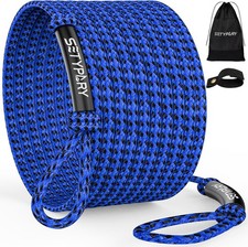 4-6K 60FT Boat Tow Rope for Tubing, Fits 1-4 Person 60ft, Blue  Black