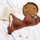 2Pcs Women Wireless Jelly Bras Supportive Tshirt Bra Seamless Push Up Bralettes — photo 2
