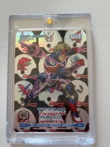 2026 Bo Jackson Battle Arena Tecmo Bowl Dart-Board #H77 Helmets Battlefoil Hex