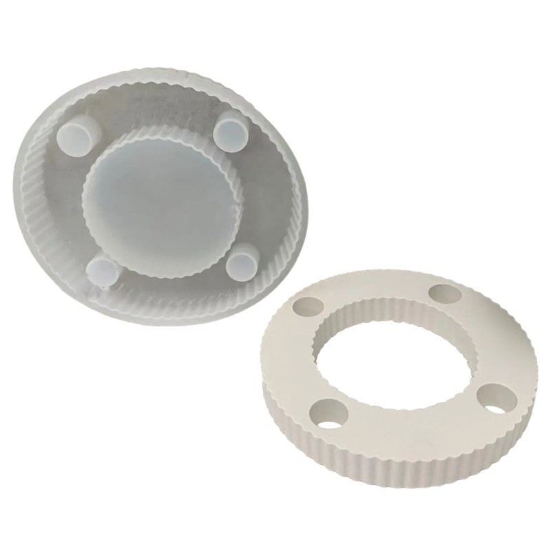 Holder Silicone Mold Candlestick Mold Round Stand Jewelry Mould