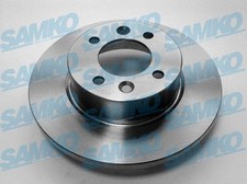 SAMKO 2x Bremsscheibe hinten voll für Renault Fuego 136 Espace II J/S63 B29 