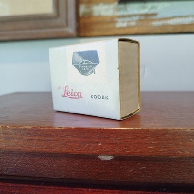 Leica Leitz SOOBK Summaron Lenshood 2.8cm Wide Lens ***Box Only***