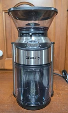 Sboly Automatic Conical Burr Coffee Grinder (SYCG-801) - Silver - Works