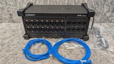Allen & Heath AB168-Portable Remote 16 In/8 Output 48kHz AudioRack Stage Box