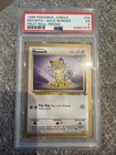 Mathew Sussman 1999 Pokemon Jungle Gold Border Meowth #56 PSA 5