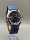 Rolex Oysterdate Precision 6694 Blue Sunburst Dial 34mm Cal. 1225 Vintage Rare