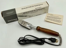 Vintage Seal Sealector III Tacking Iron , No stand Tested working.