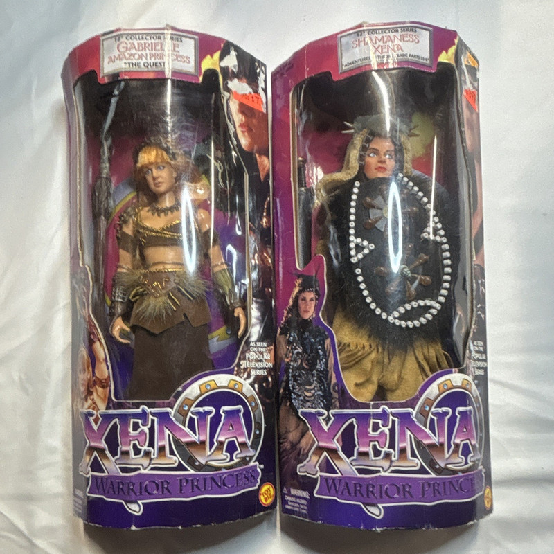 Xena: Warrior Princess Collector Series Figure Lot of 2 Gabrielle & Shamaness
