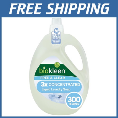 #ad Hypoallergenic Liquid Detergent 3X Concentrated $83.66