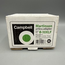 Campbell B-10XLF Brass Low Lead Pitless Adapter 1 I.D. x 1 O.D. in.