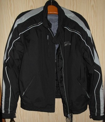 Motorradjacke FLM Marke Polo Gr. XL 54-56 - wenig gebraucht - mit Warnweste