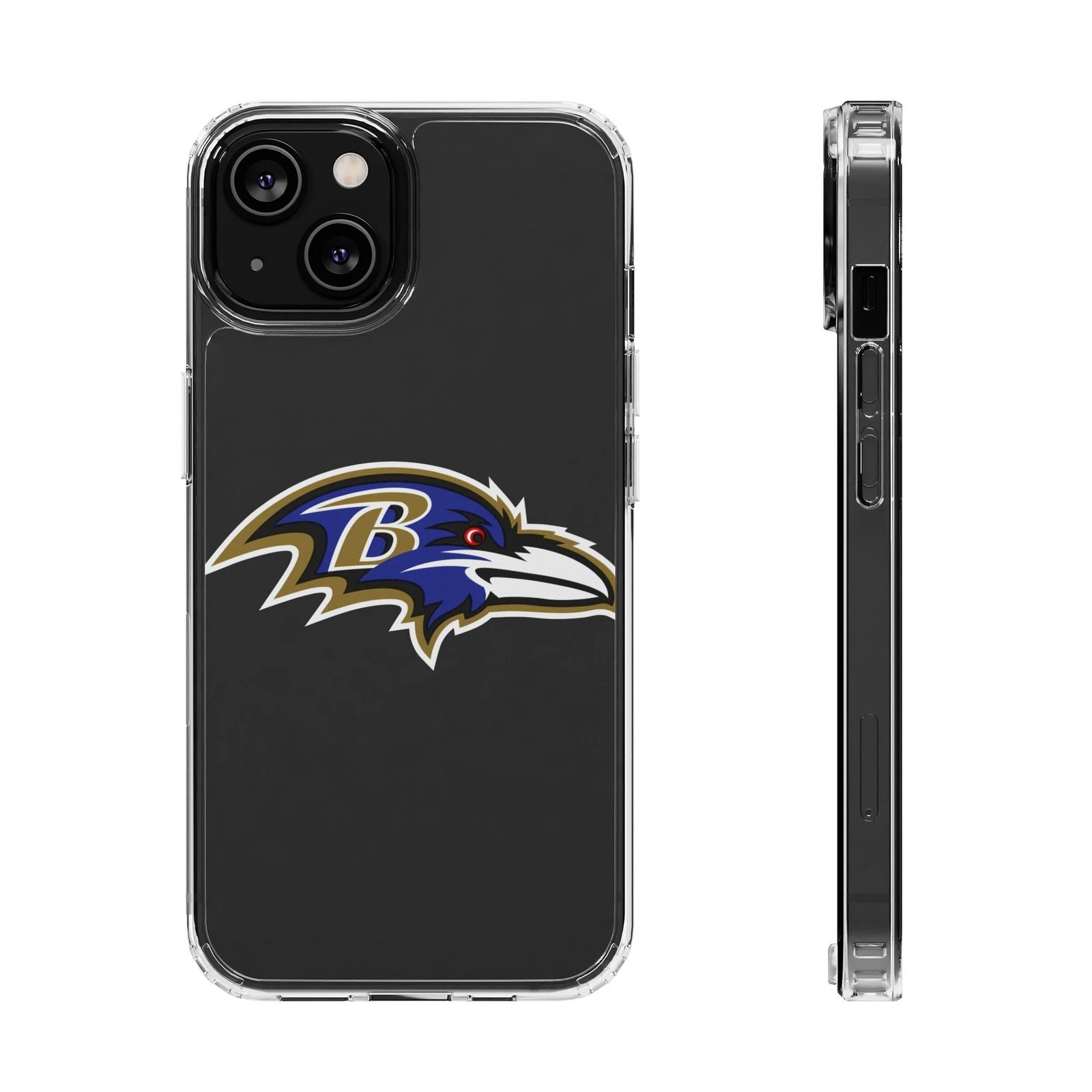Baltimore Ravens Clear Phone Case for iPhone