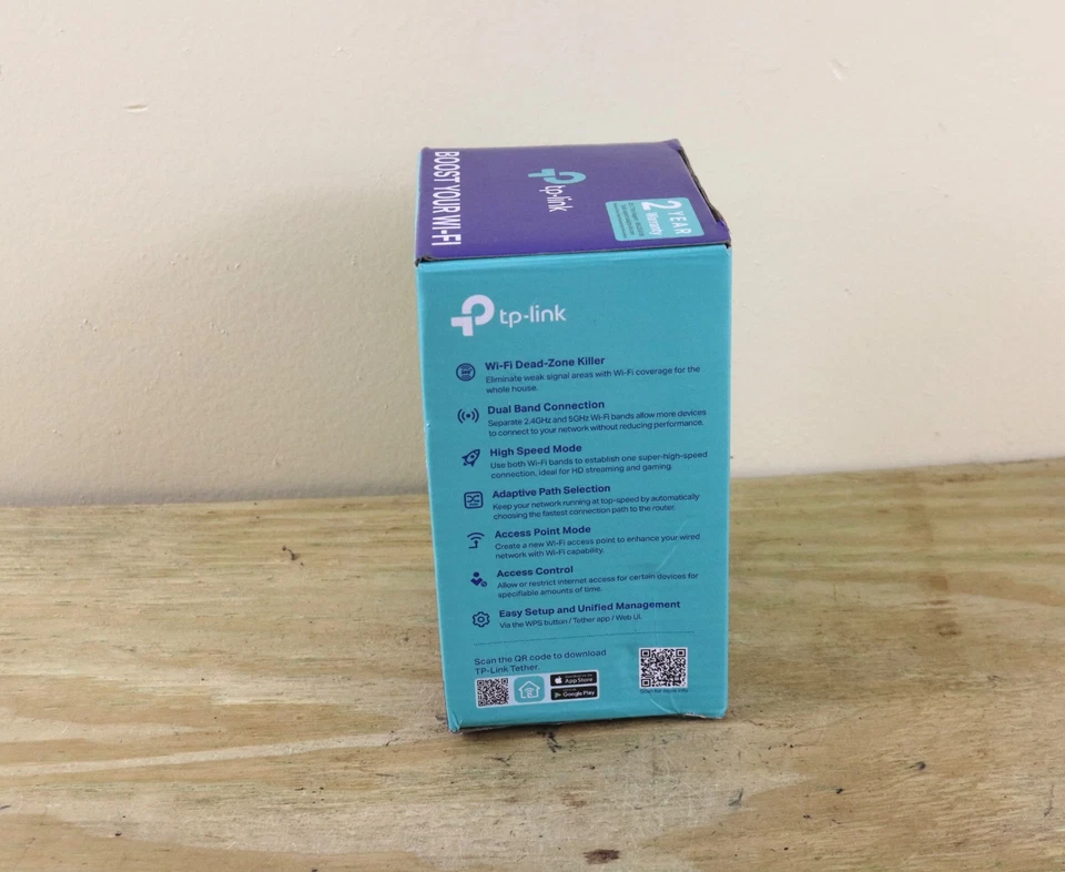 TP-Link RE315 AC1200 Mesh Wi-Fi Range Extender New - Image 2 of 4