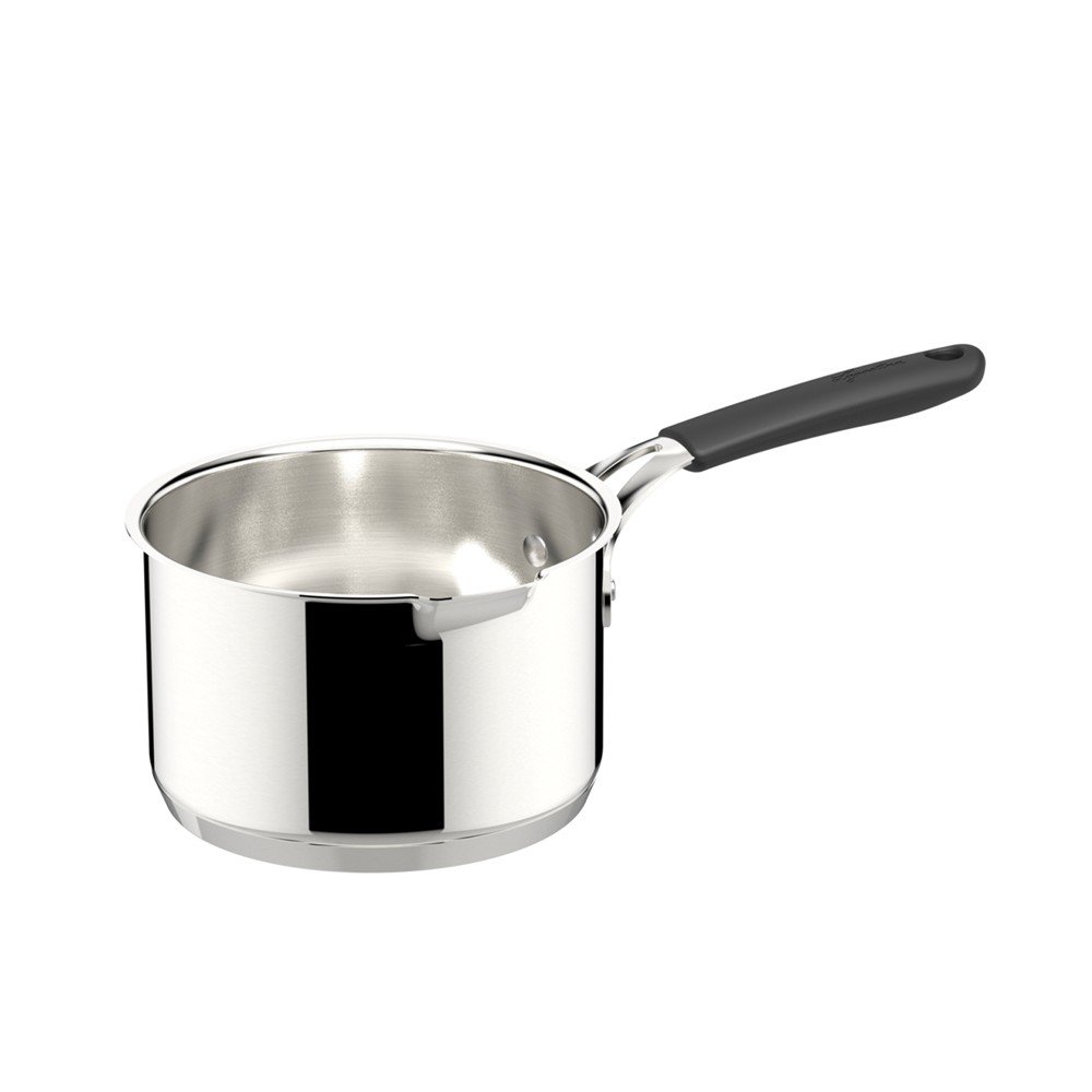 Casserole haute Tempra 16 cm en acier inoxydable inox pour toutes cuissons