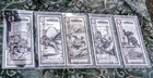 5PC  Zombucks Silver Notes  set 1/1000th oz Silver in each one in Protective Slv