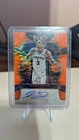 2022-23 Panini Select Keldon Johnson Orange pulsar FOTL Auto 30/30 BOOKEND SPURS