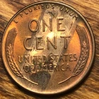 1951-D Lincoln Wheat Cent UNC Toned w/ Old Original Tab Shadow Toning