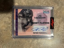 2023 Leaf Ultimate Hockey Peter Forsberg Money Players 2/3 MP-PF1 Avs HOFamer