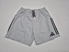 Adidas Men's Futbol Soccer Tiro 25 CM Shorts JG1059 Light Gray Competition Match