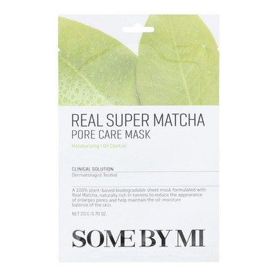 Some By Mi Real Super Matcha Pore Care Mask 20g for Women