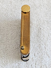 Vintage U.S. Zone Germany Compact Vanity Manicure Set Enamel Brass Complete — photo 5