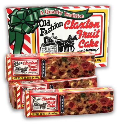 Dark Fruit Cake 3-Pack | Traditional Holiday Treat | Old Fashioned Recipe