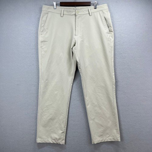 Under Armour Drive Golf Pants Mens 38x30 Beige Matchplay Performance Active