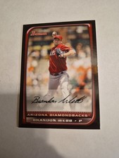 BRANDON WEBB 2008 BOWMAN #20 FREE SHIPPING 