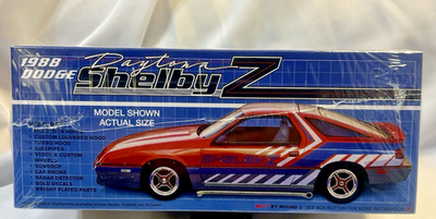 #ad MPC Dodge 1988 Daytona quot;SHELBY Zquot; 2 in 1 model kit NEW in Factory SEALED Box $17.00