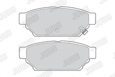 JURID 571943J brake pad set, disc brake for Mitsubishi, Proton