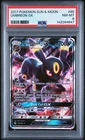 2017 POKEMON SUN & MOON #80 UMBREON GX PSA 8