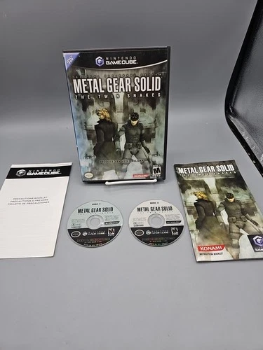 Metal Gear Solid: The Twin Snakes (Nintendo GameCube, 2004) Black Label READ