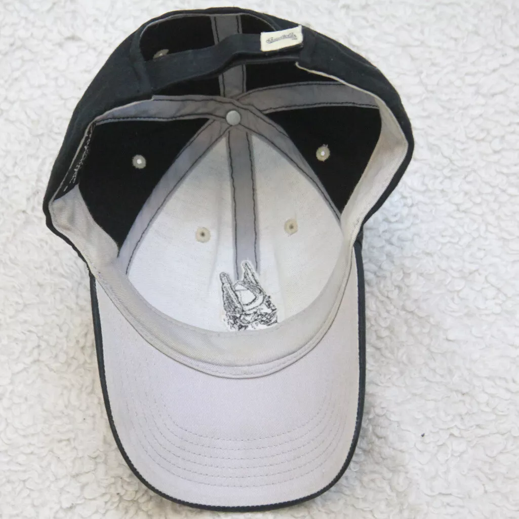 Captivating Headwear Black Baseball Style Hat Cotton Blend Cap