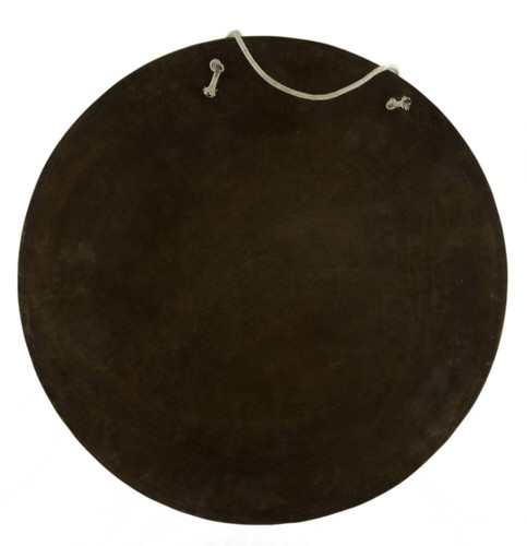 20" Gong tibétain -Yogi aux 7 Chakras gravé 52 cm Méditation Népal 3889 - Picture 8 of 8