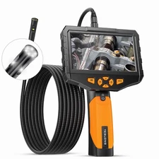 Triple Lens Borescope Inspection Camera Teslong Digital Video Scope Camera 16ft
