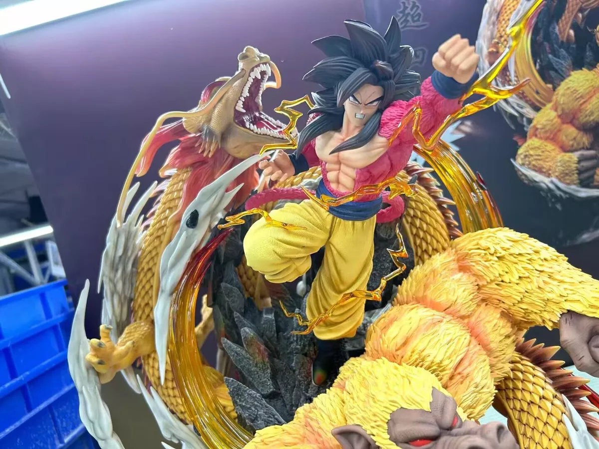 Estátua Super Saiyan 4 Son Goku (Diorama): Dragon Ball Z (Dokkan