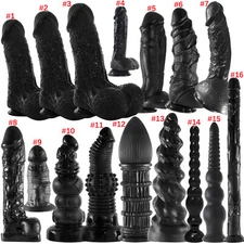 16 Models Huge Big Dildo Suction Cup Realistic Penis Dong Anal G-spot Sex Toys