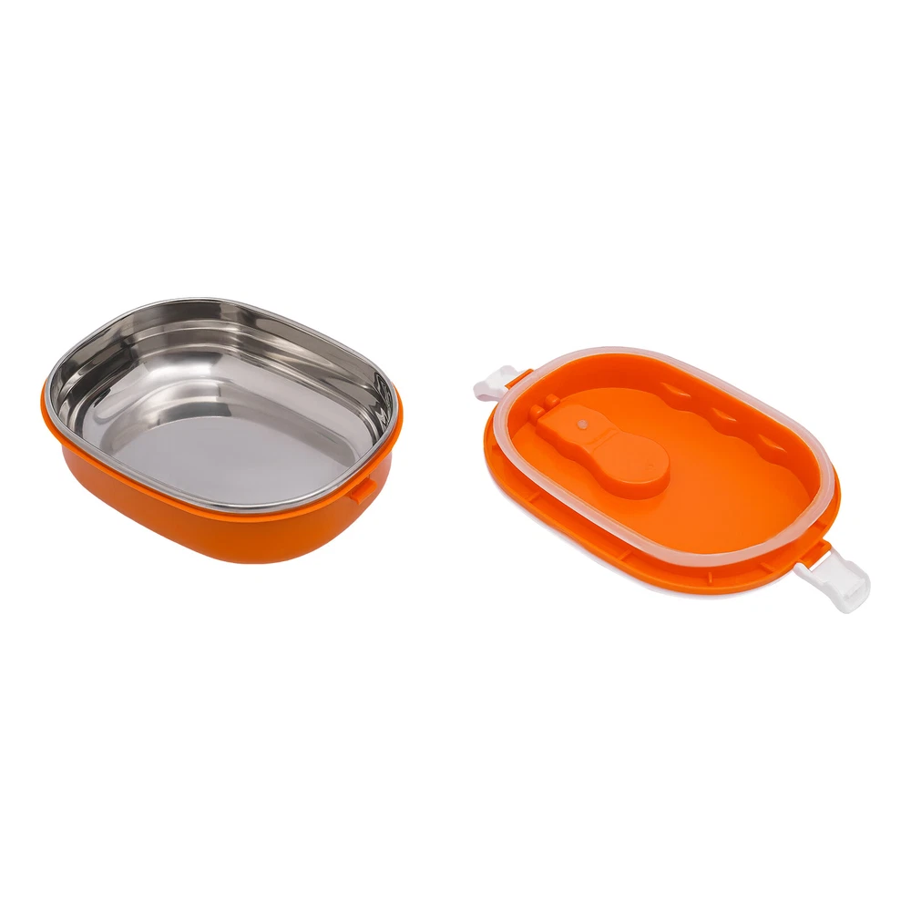 Lunch Box 0.9L/30.4oz Warmer Bento Box Portable Food Container Stainless Steel