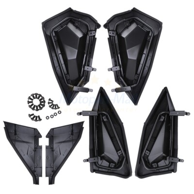 2台セット 4 DOOR LOWER DOORS SEATER HALF INSERTS PANEL KIT FOR POLARIS RZR