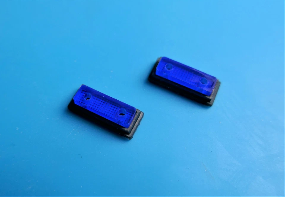 RC Truck Modellbau 2 Frontblitzer blau eckig Blitzer Feuerwehr Polizei 1:14 - Bild 4 von 4