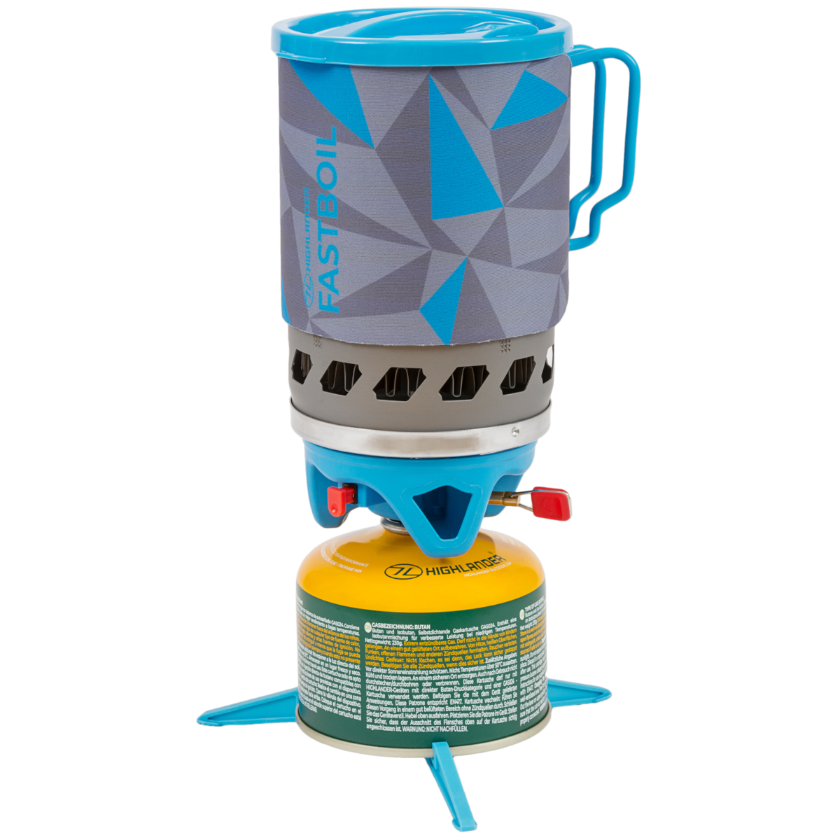 Highlander pentola a pressione bruciatore a gas FASTBOIL MKIII 1.1 Litro-Blu