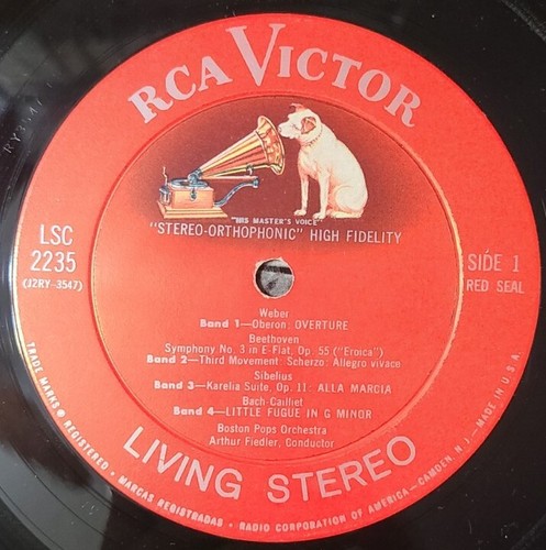 BOSTON POPS 1958 RCA VICTOR LSC-2235 GOOD MUSIC TO HAVE FUN WITH - HIGH FIDELITY - Imagen 4 de 6