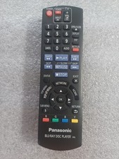 Panasonic Blu-Ray Disc IR6 Player Remote Control Black N2QAY8000734