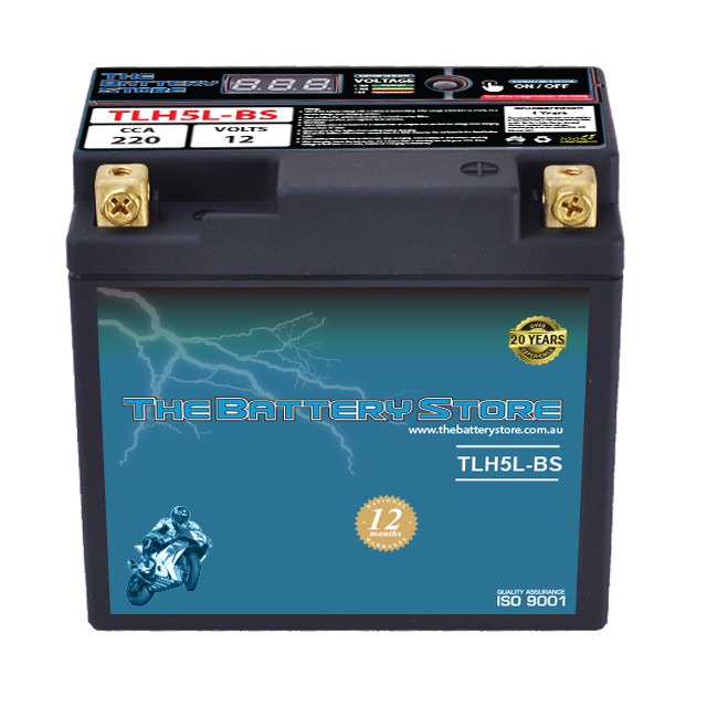 Accossato LFP5 Lithiumbatterie – Für KTM EXC-F, EXC Six Days 350, 12V, Wartungsfrei