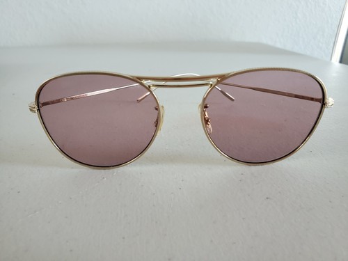 Rare Vintage Oliver Peoples LA Eyeglasse OV 1226s 145 Gold Frame