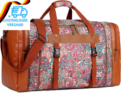 BAOSHA Damen Weekender Reisetasche Frauen Travel Duffle Bag Übernachtungstasche